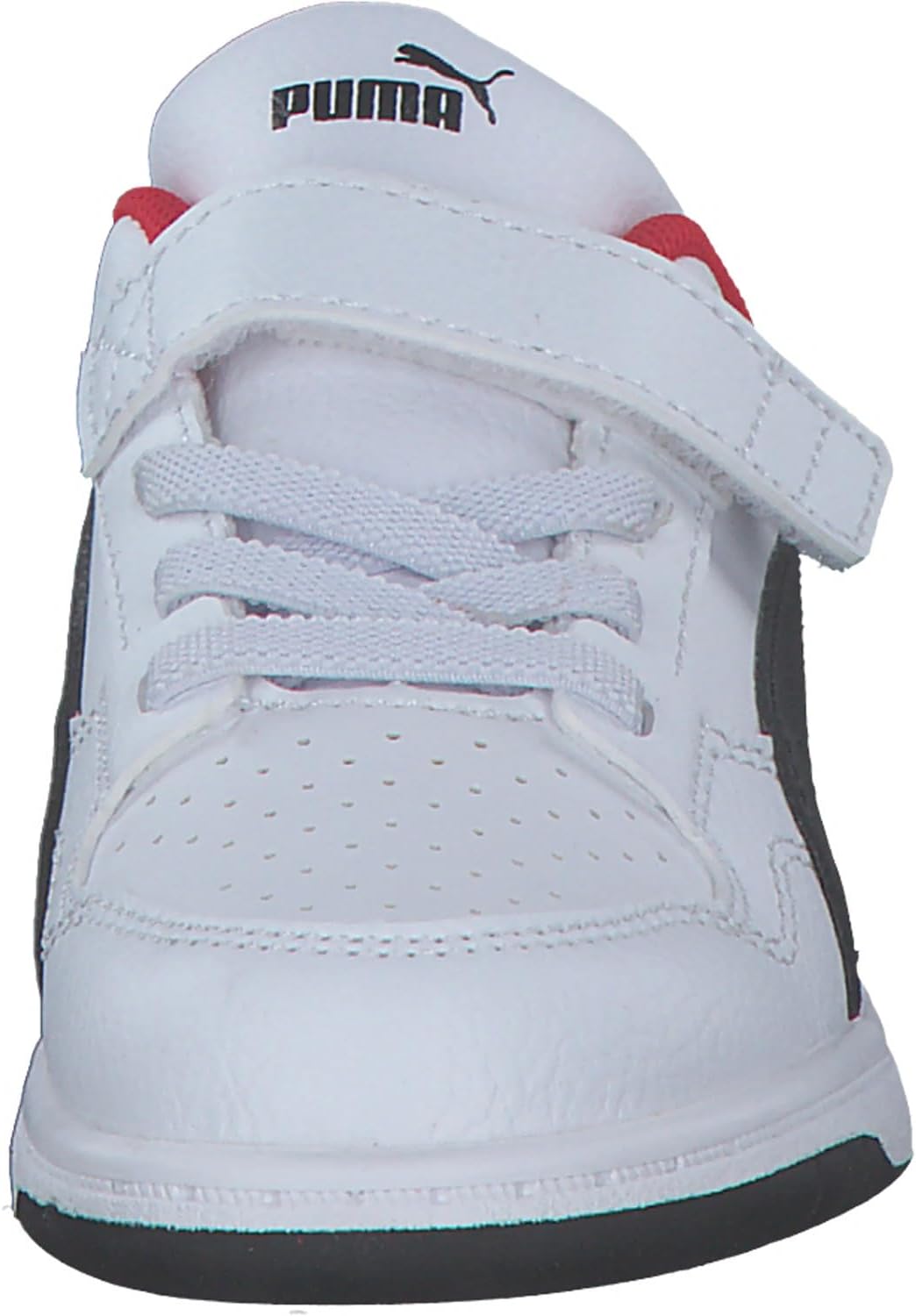 Detalle 2 de PUMA Unisex Baby REB-L AC+ INF Sneaker – White/Black, Größe 24 EU