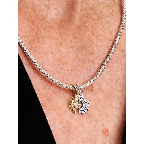 Thumbnail 3 de Pandora Anhänger 763585C01 – Sterling Silber mit 14k Goldplattierung, Cubic Zirconia klar