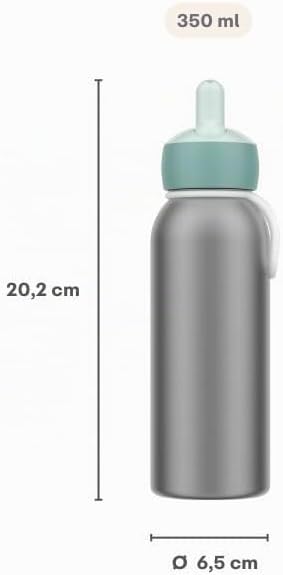Detalle 2 de Mepal Flip-up Campus: 350 ml isolierte Edelstahl-Trinkflasche für Kinder – Frozen 2