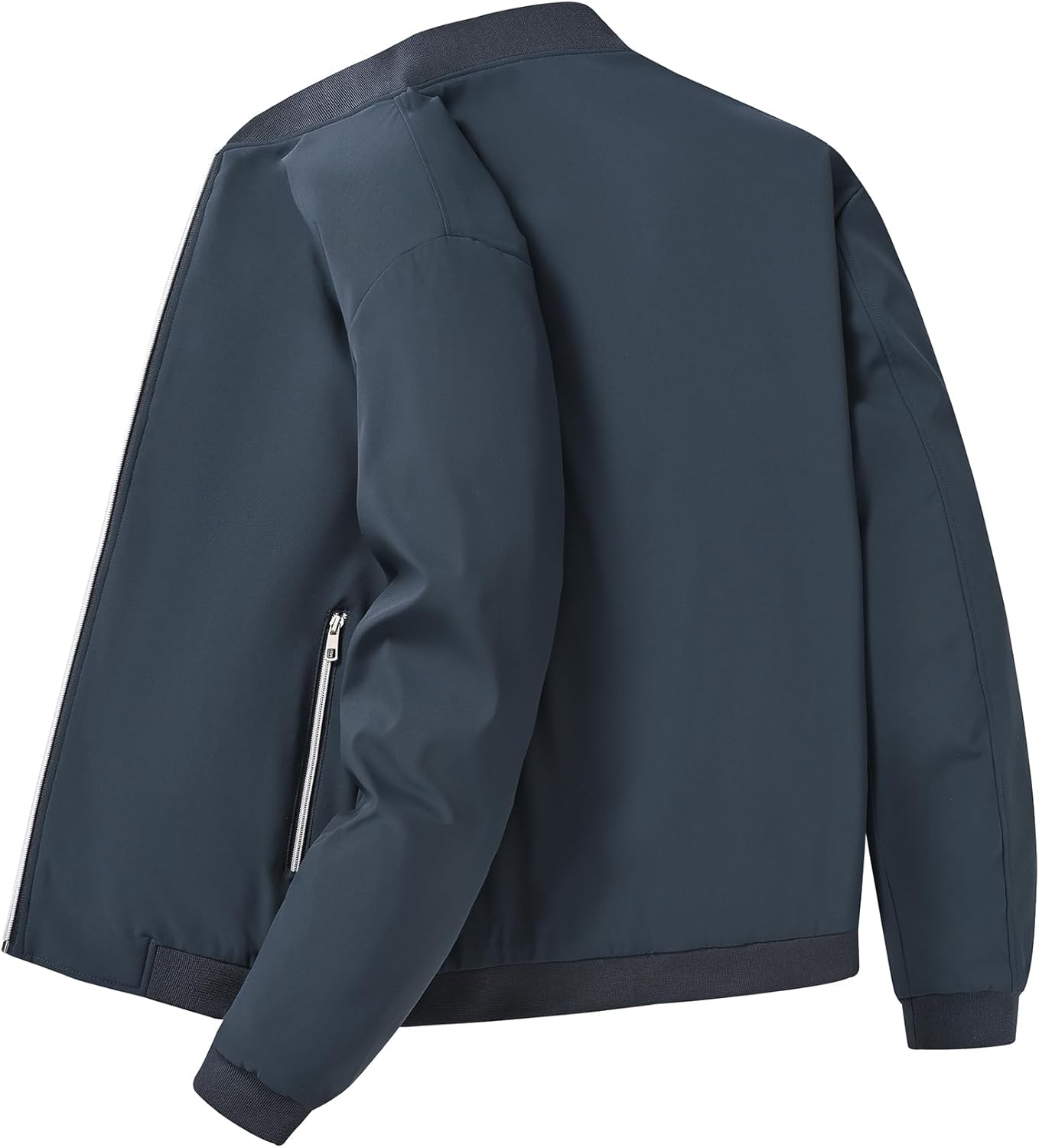Thumbnail 2 de YuKaiChen Übergangsjacke Herren – Leichte Bomberjacke aus Softshell mit Reißverschlusstaschen