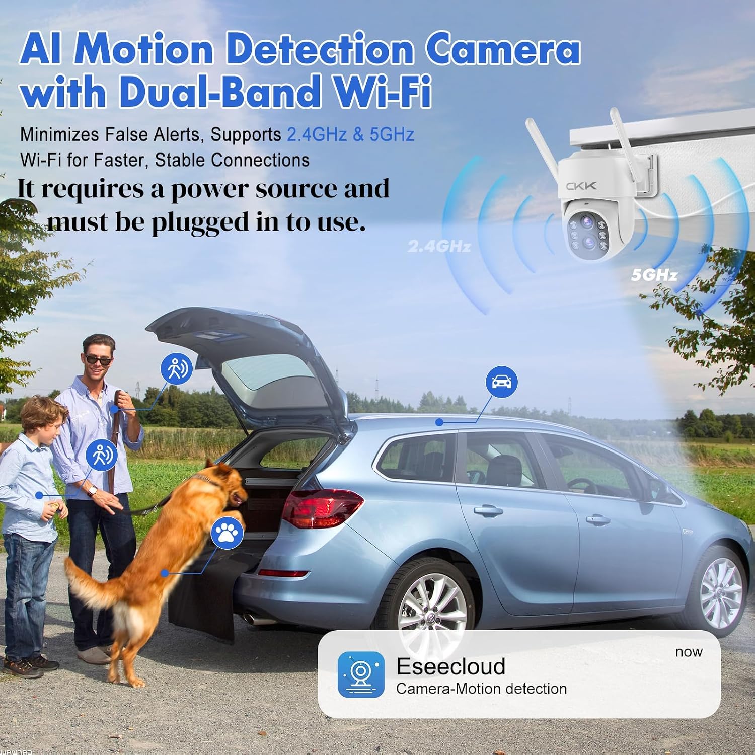 Detalle 2 de CKK Wireless Security Camera System 10CH 1TB