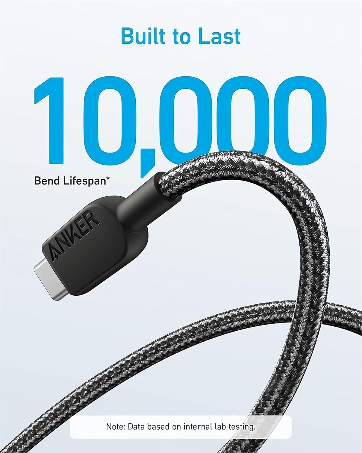 Thumbnail 1 de ANKER Cable USB-C 90cm, carga rápida, paquete de 2