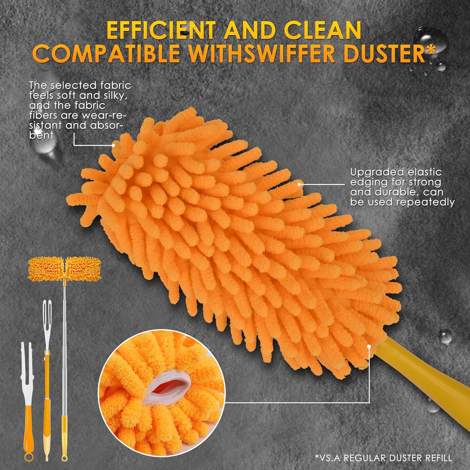 Detalle de Redones Dusters for Swiffer - Reusable Duster Refills (8 Pack)