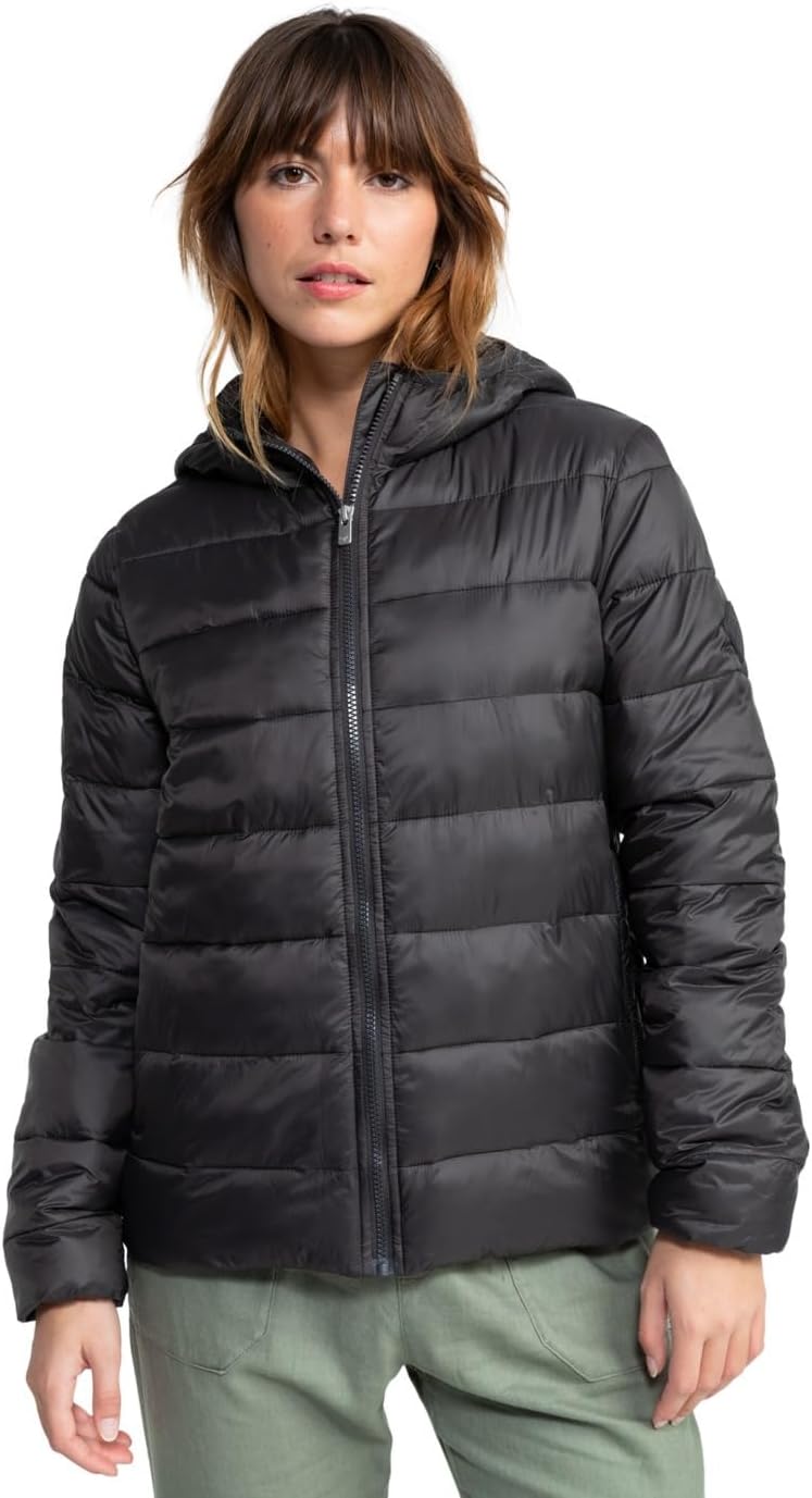 Detalle de Roxy Women's Wind Bliss Hooded Jacket (Pack of 1)