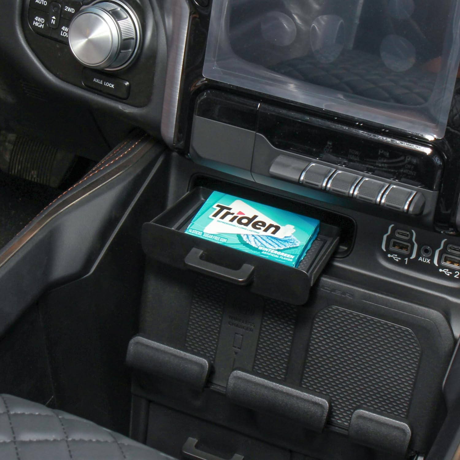 Thumbnail 2 de PIMCAR Ram console storage drawer ABS