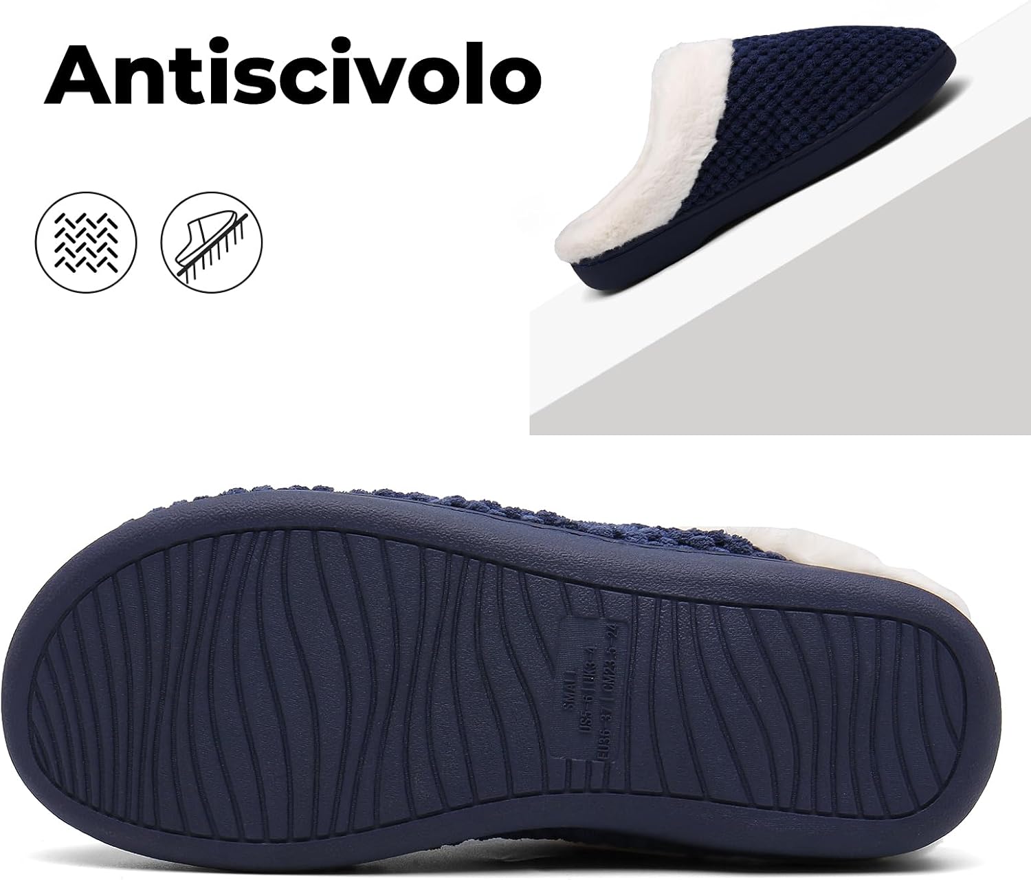 Thumbnail 4 de Mishansha Pantofole Memory Foam