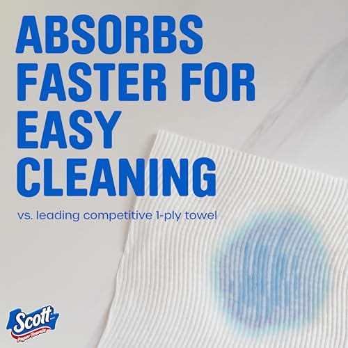 Detalle de Scott Paper Towels, Choose-A-Sheet: 6 Double Rolls (108 Sheets per Roll)