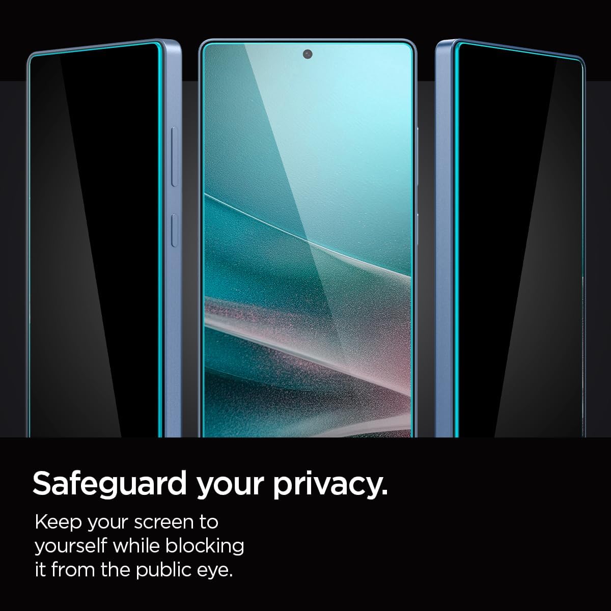 Thumbnail 3 de Spigen Glas.tR EZ Fit Filtro Privacidad para Samsung Galaxy S25 Ultra 🔒