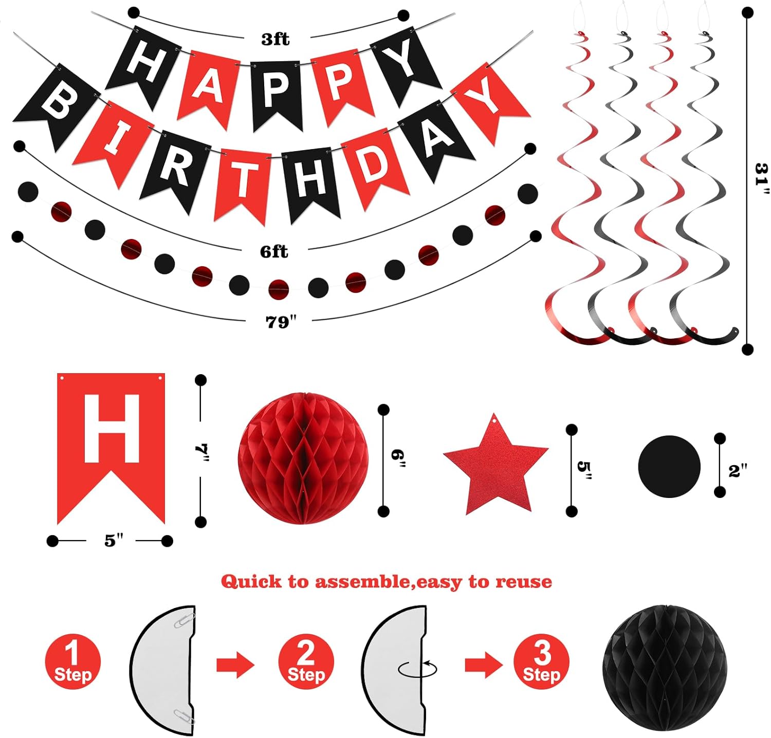 Thumbnail 6 de meowtastic Birthday Decorations Happy Birthday Banner ๐