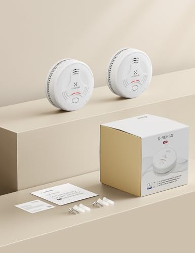Thumbnail 6 de X-Sense Détecteur de Fumée SD11, Lot de 2 – Batterie scellée 10 ans, ABS ignifuge