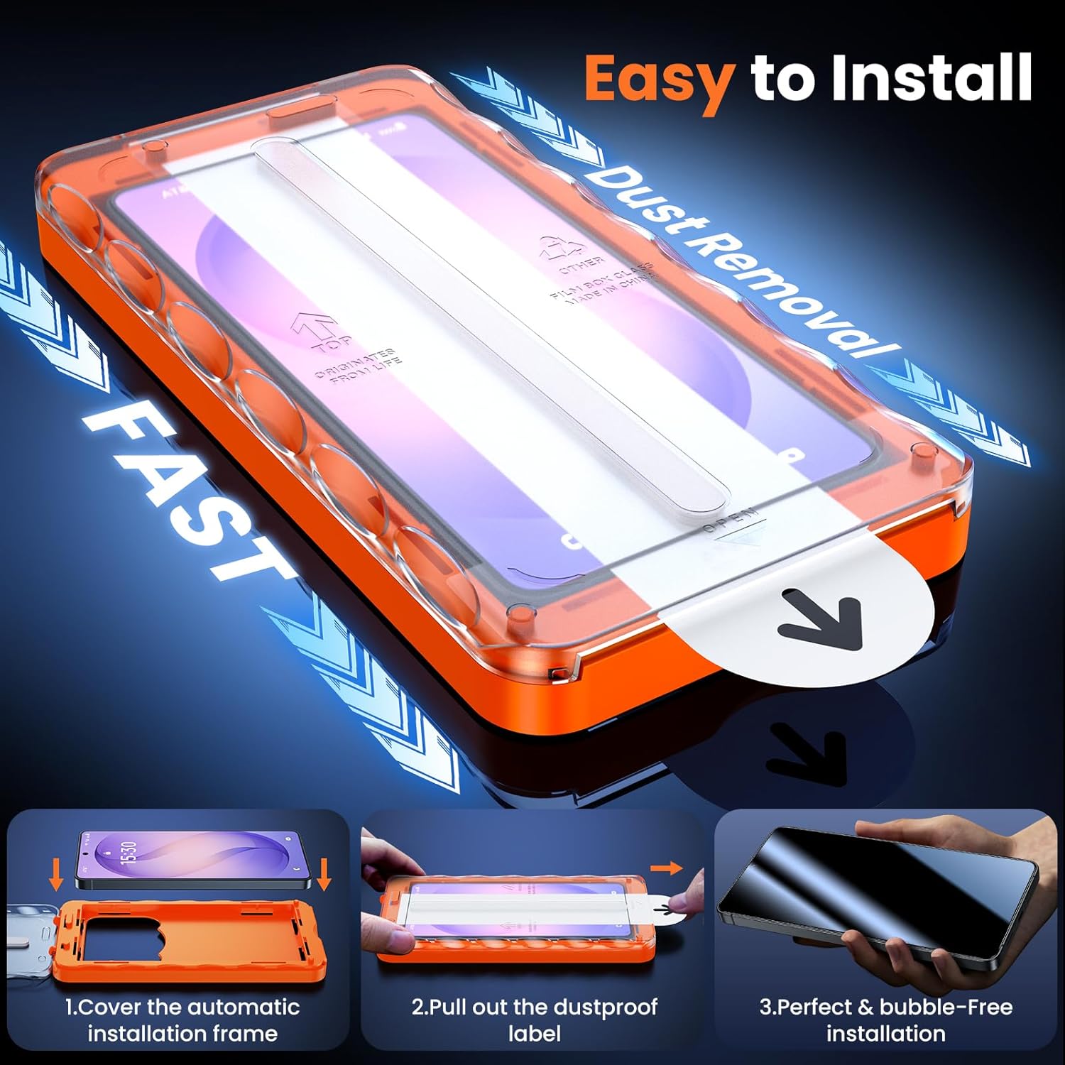 Thumbnail 6 de Samsung S26 Ultra screen protector 2 pack