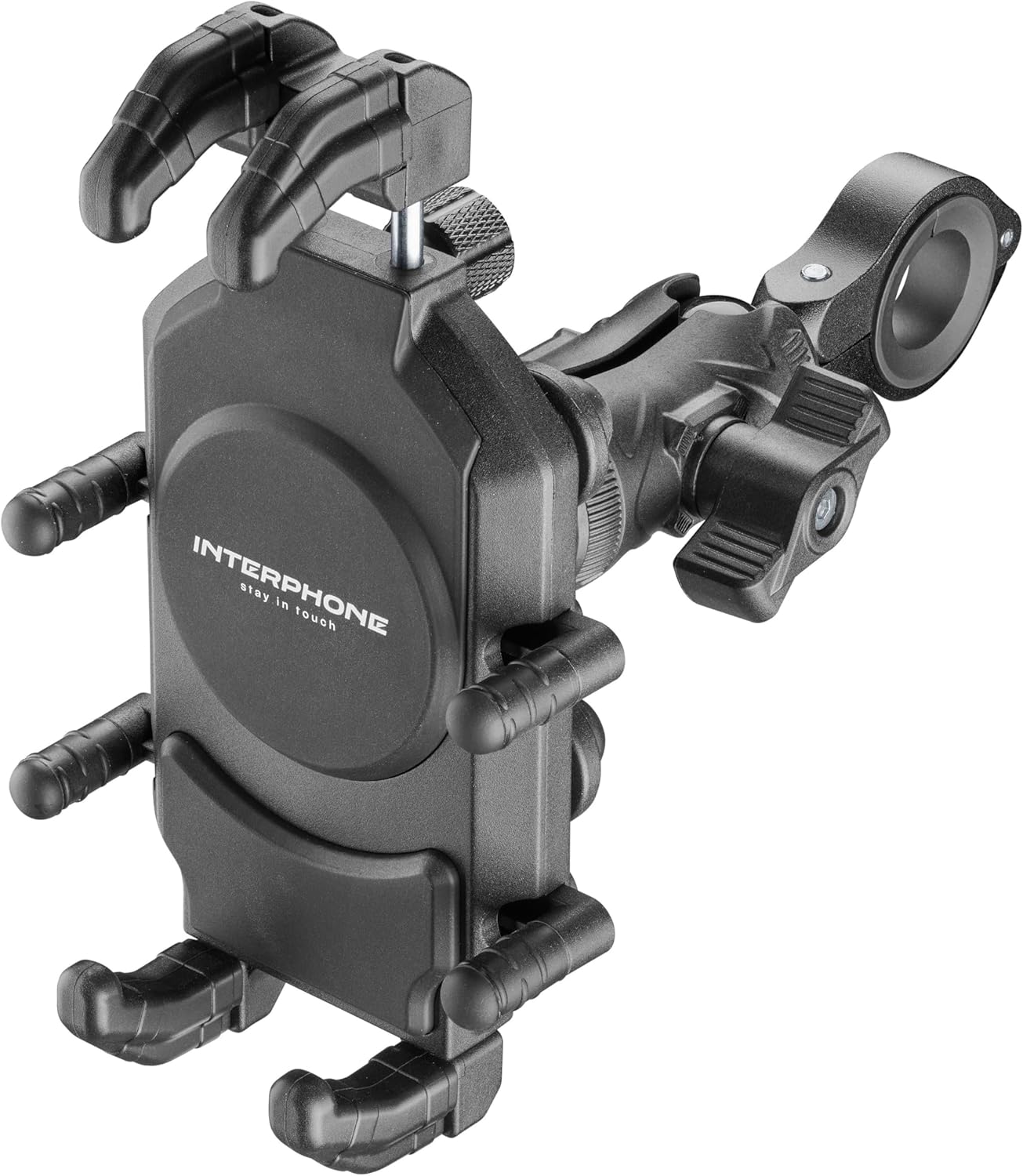 Detalle de Interphone - Support Crab Rugged Pro avec antivol: support guidon universel pour smartphone 5,4" à 7,2