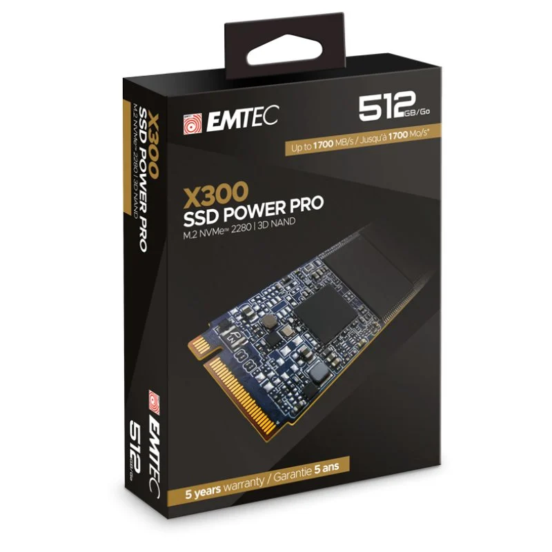 Thumbnail 1 de Emtec Power Pro X300 512GB SSD M.2