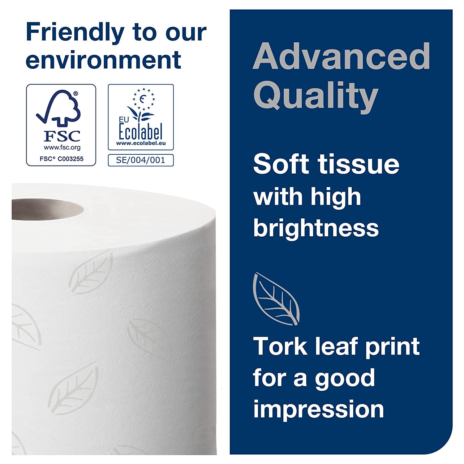 Detalle de Tork SmartOne Mini Toilet Roll 620 sheets 🧻