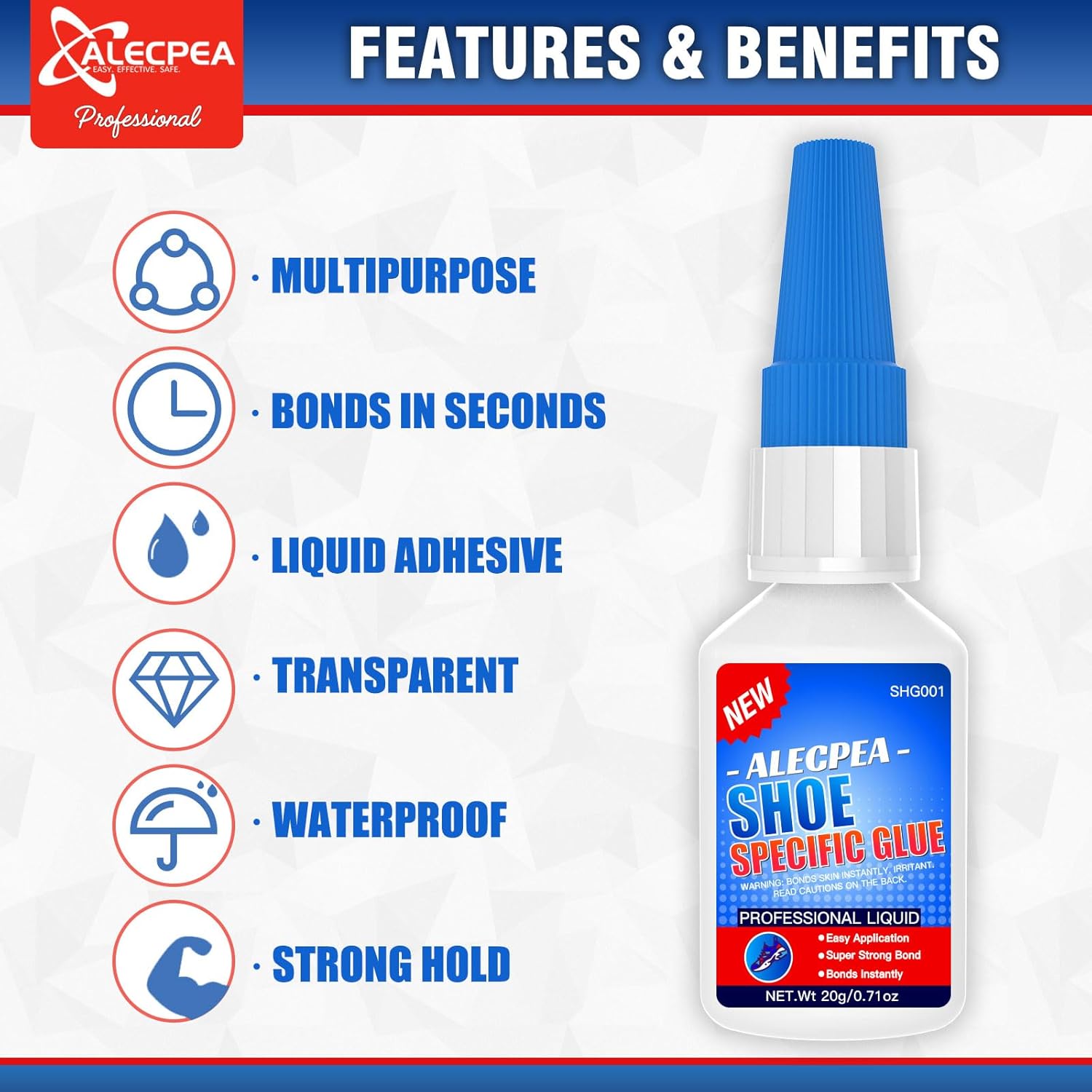Thumbnail 2 de AlecPEA 20g Shoe Glue — Ultimate Strength Adhesive for Soles, Boots, Sneakers and More