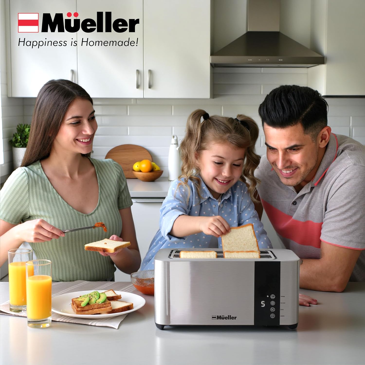 Detalle de Mueller UltraToast 4-Slice Toaster 🍞