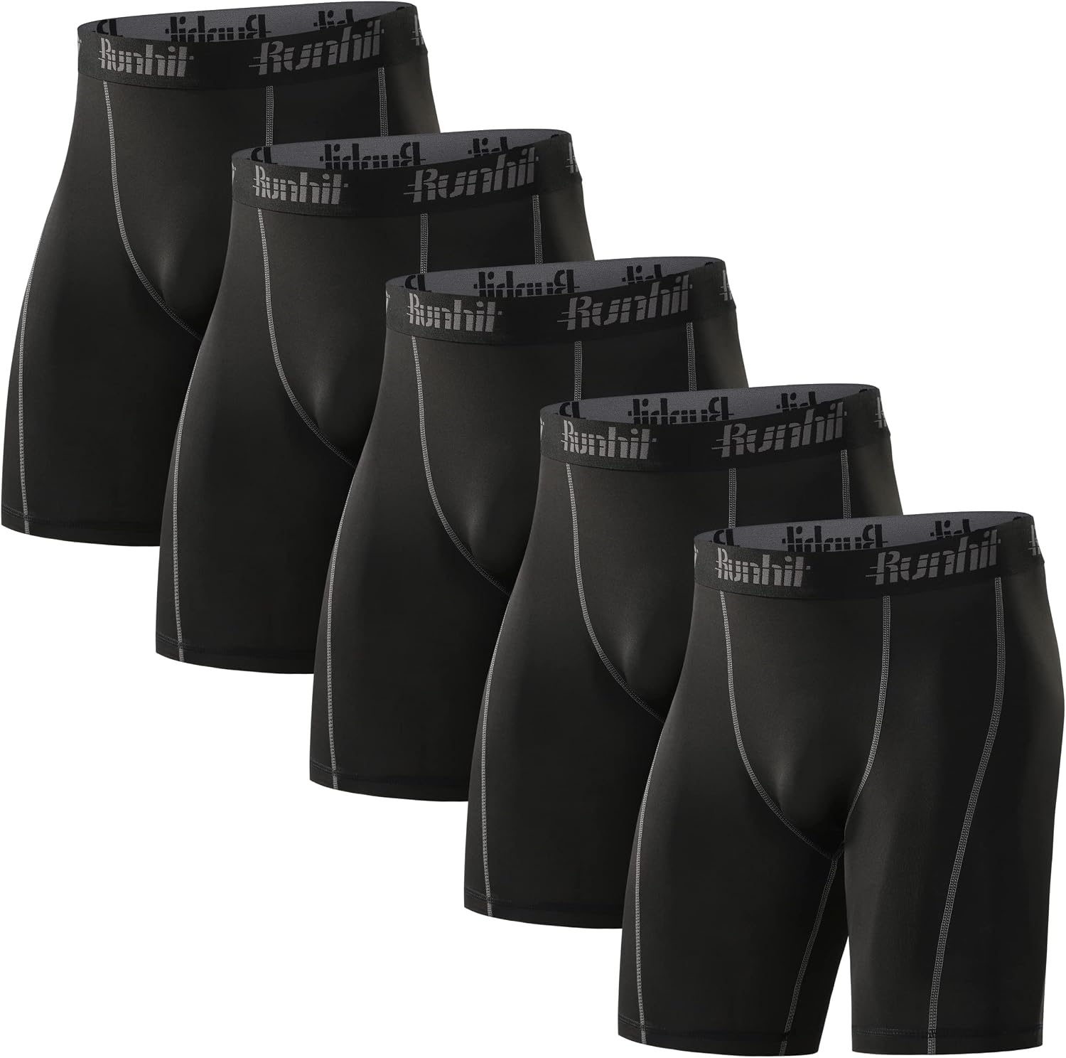 Detalle de Runhit Compression Shorts 3 Pack for Men