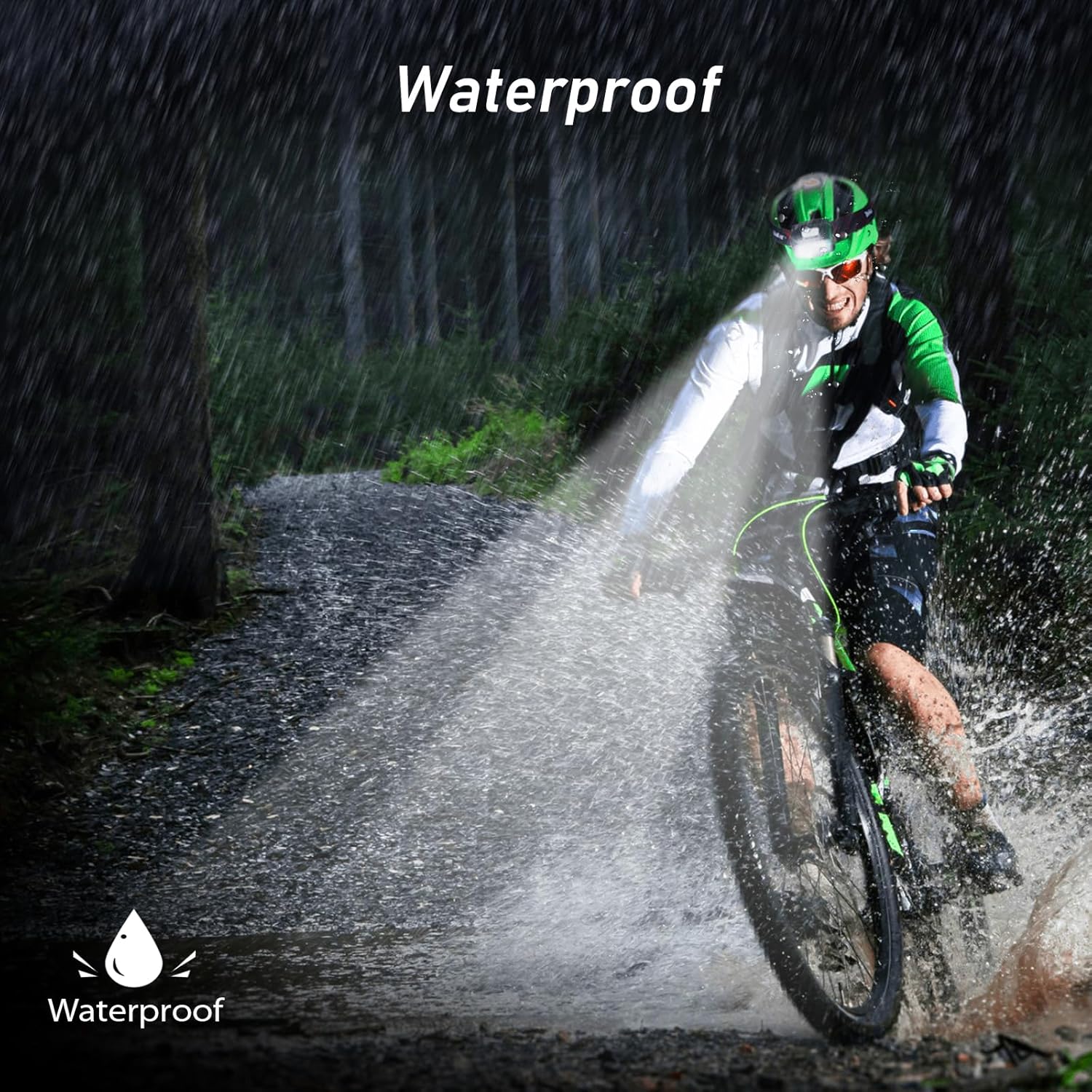 Thumbnail 5 de Blukar Linterna Frontal Recargable 2000L 💡 Impermeable y LED