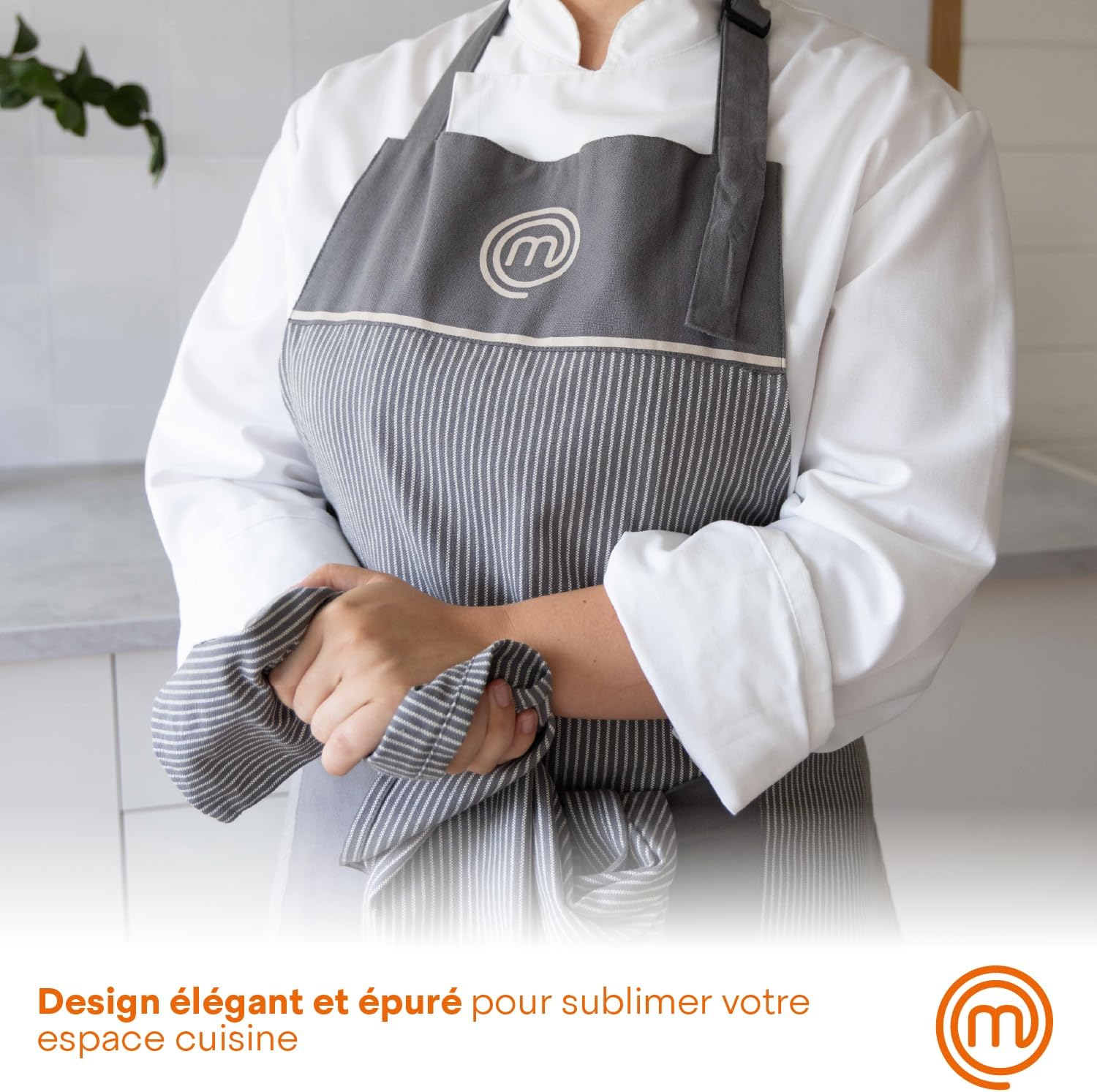 Thumbnail 1 de MasterChef Tablier de Cuisine résistance 250°C