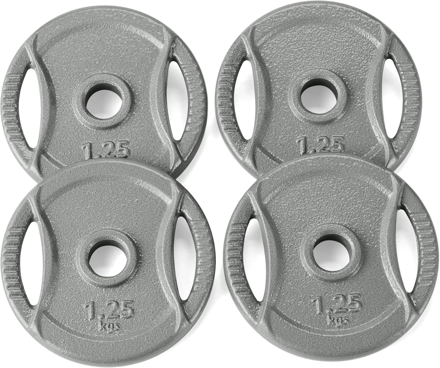Thumbnail 6 de Amazon Basics 2.5cm Grip Cast Iron Weight Plates 2.5cm Grip cast iron weight plates
