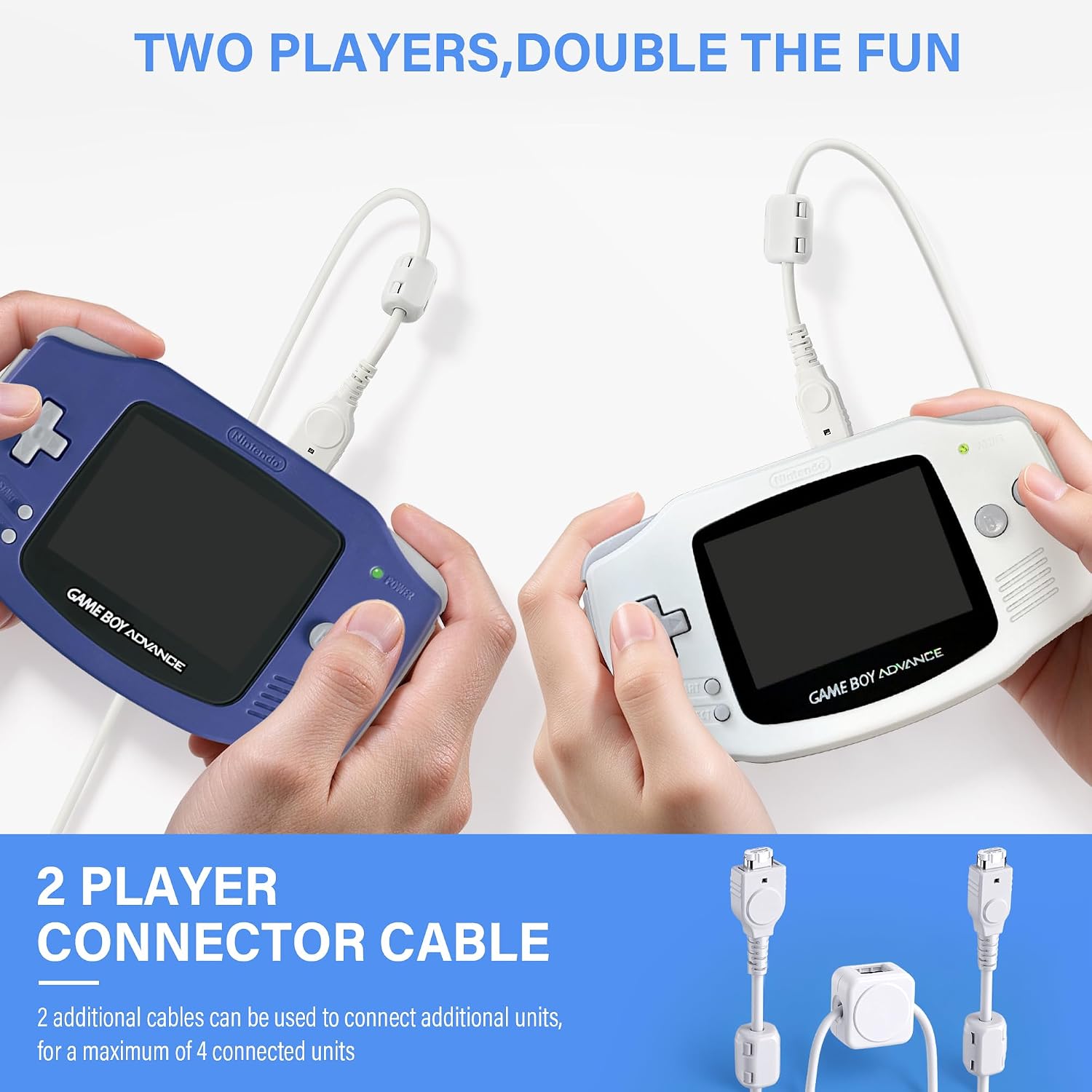 Thumbnail 6 de Tomee M04075 2-Player Game Link Cable for GBA and GBA SP, 5 ft.