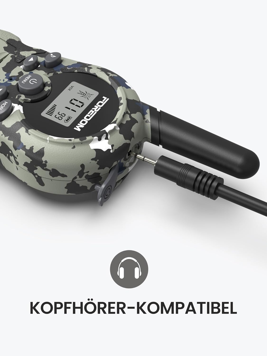 Thumbnail 4 de FOREDOM Kinder Walkie-Talkies Set (2er) für 3–12 Jahre – 22 Kanäle, bis zu 3 km, mit VOX
