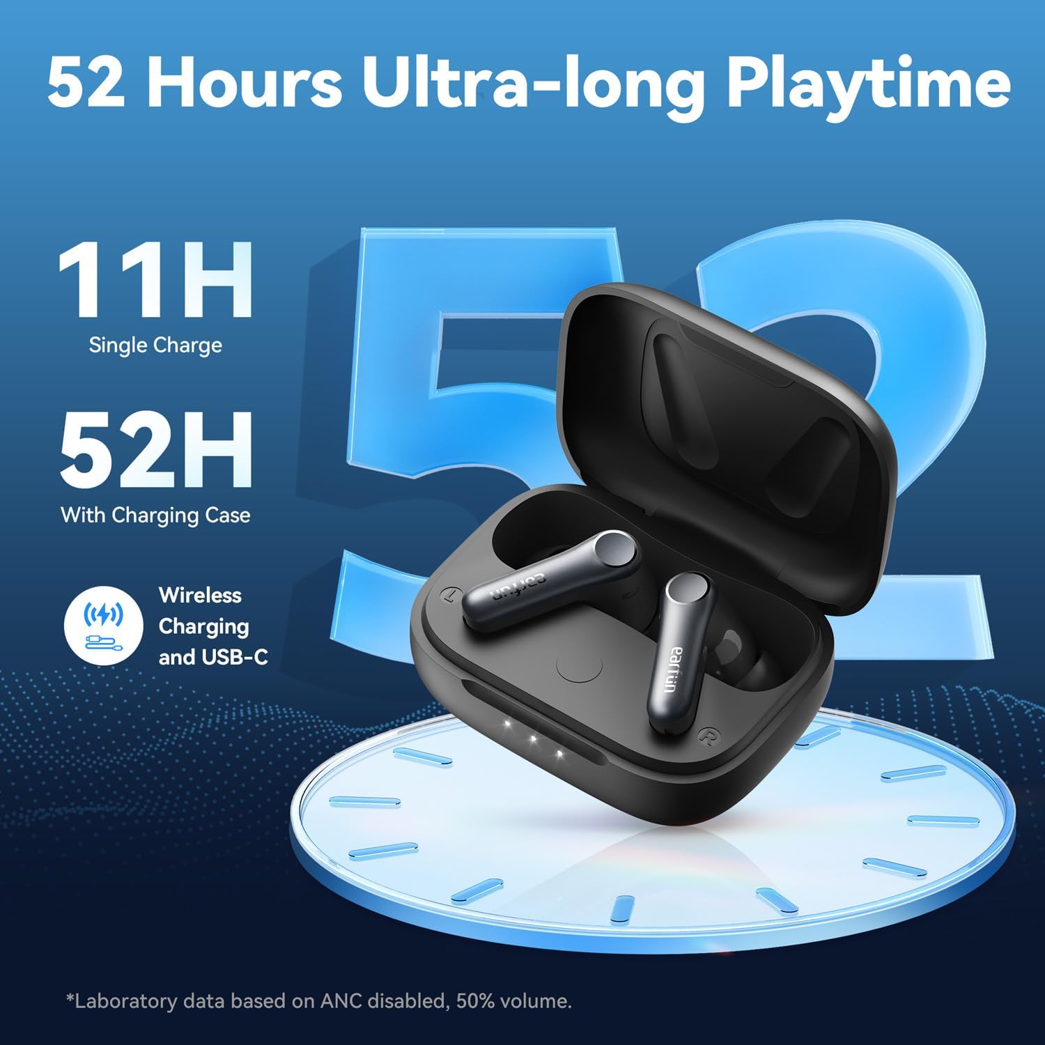 Detalle 2 de EarFun Air Pro 4 ANC earbuds, 52H playtime
