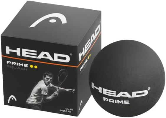 Detalle 2 de Head Prime Balles de Squash – rebond plus haut pour débutants et intermédiaires