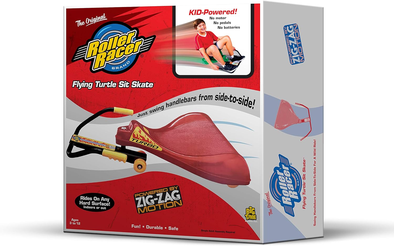 Thumbnail 4 de The Original Roller Racer Flying Turtle Sit Skate