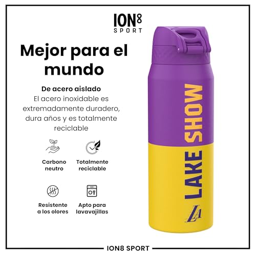 Thumbnail 4 de ion8 NBA Los Angeles Lakers Botella térmica 750 ml 🥤