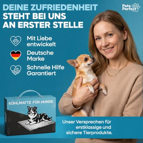 Thumbnail 6 de Pets Perfect Selbstkühlende Kühlmatte für Hunde – faltbare Kühlmatte mit Gel-Technologie