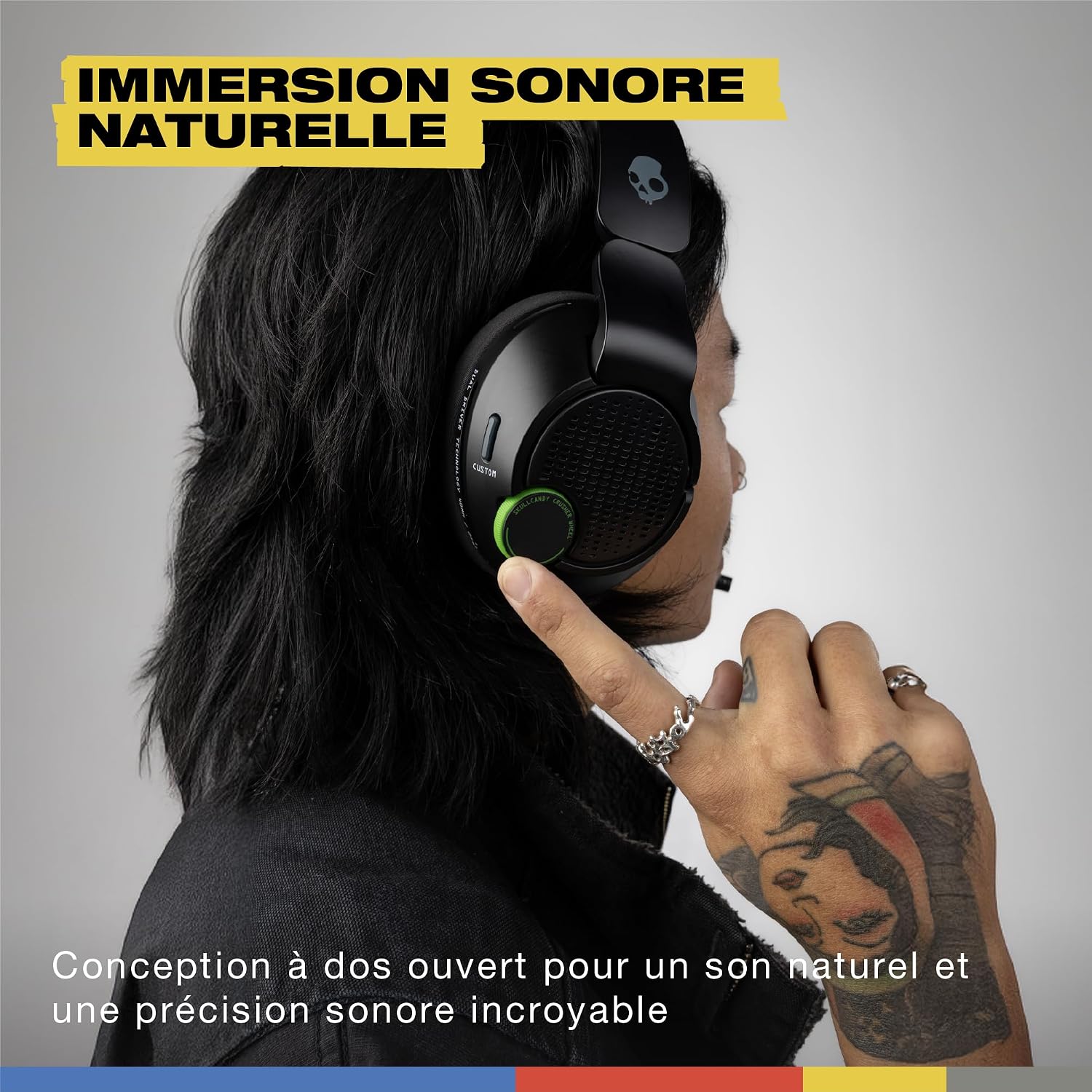 Thumbnail 3 de Skullcandy Crusher PLYR 720 Wireless Gaming Headset (Xbox/PC/PlayStation) THX Spatial Audio, bass multisensorielle et micro amovible