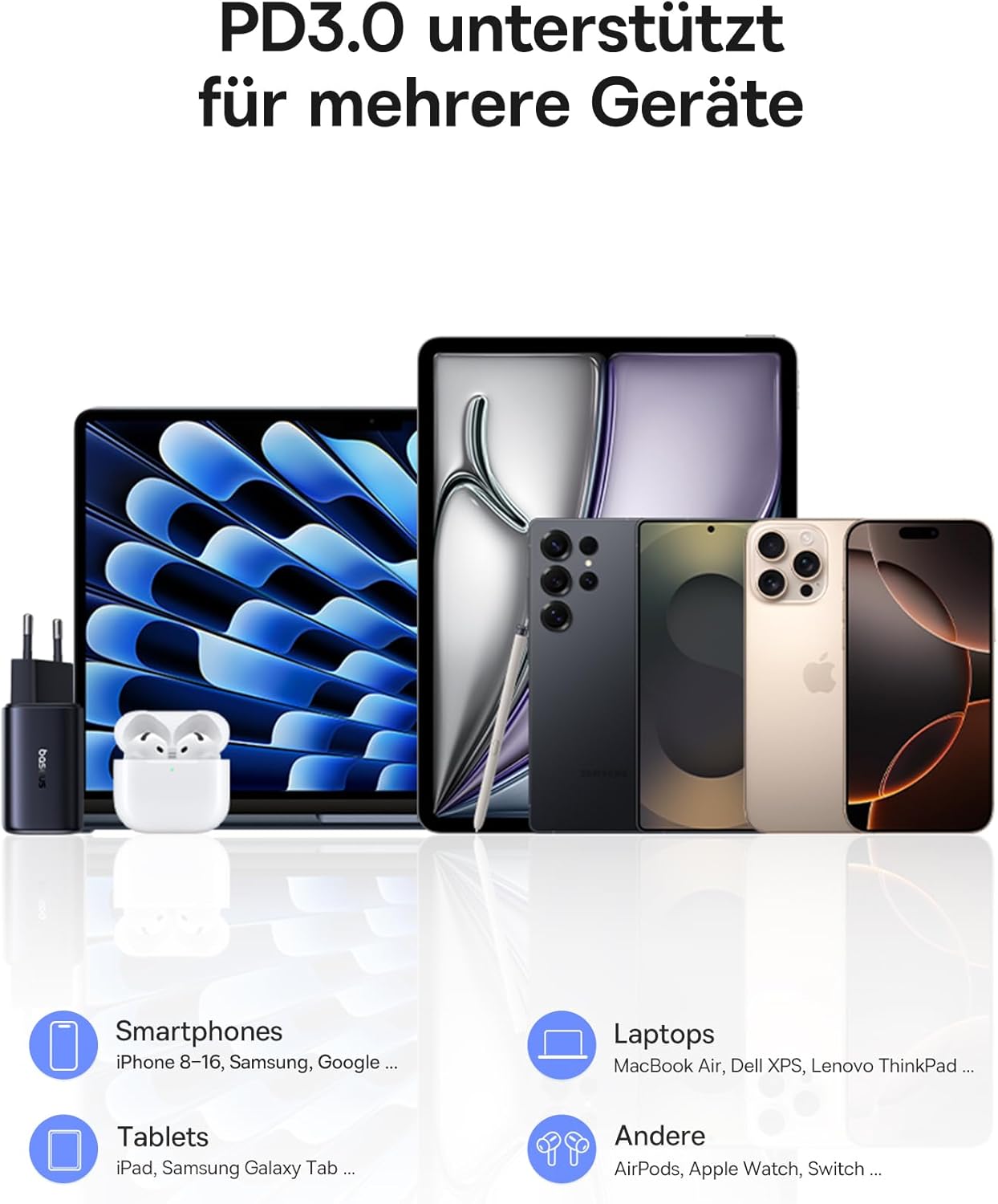 Thumbnail 6 de Baseus Picogo 67W USB C Ladegerät