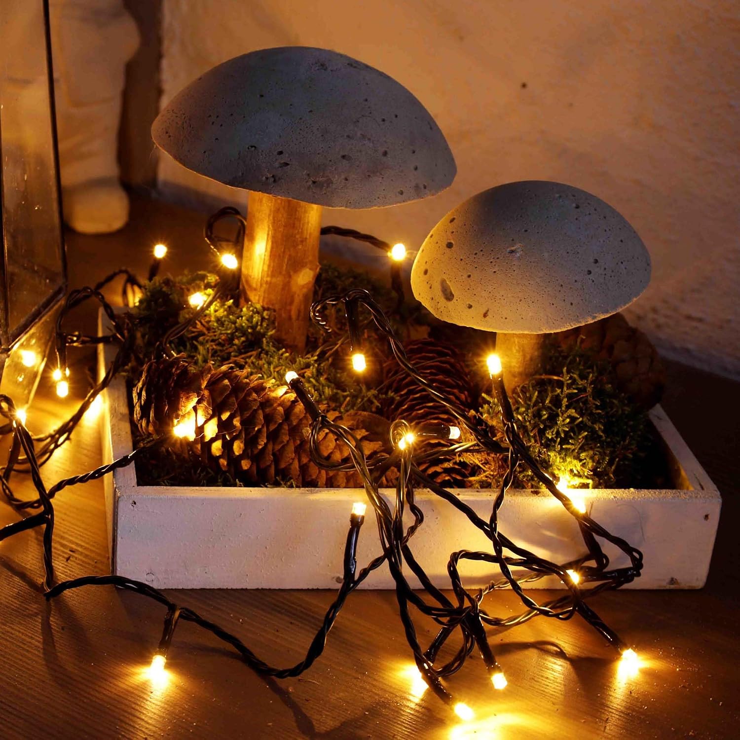 Thumbnail 5 de hellum Lichterkette außen 120 warmweiß LED