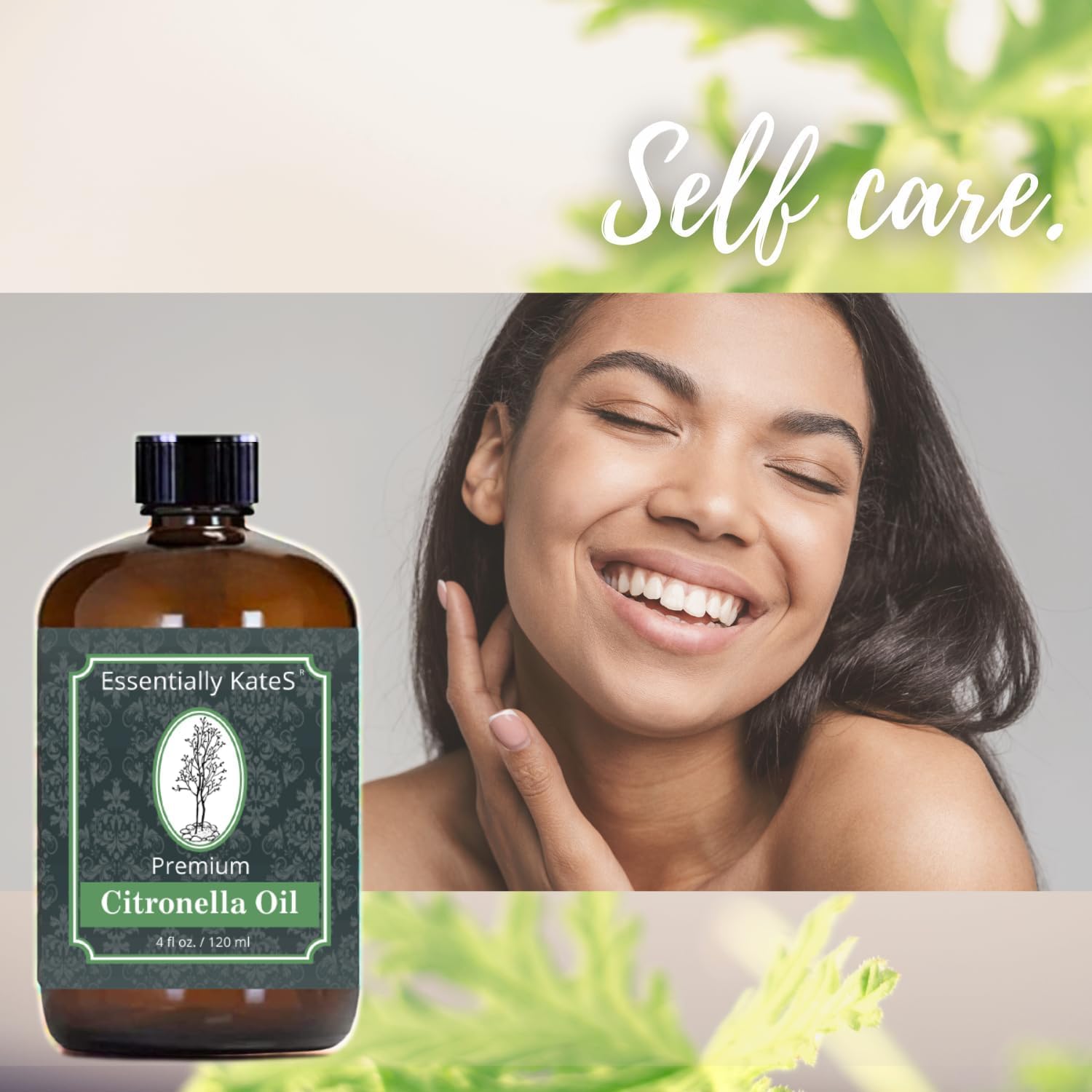 Detalle 2 de Essentially KateS Premium Citronella Oil 4 Fl Oz — 100% Pure and Natural