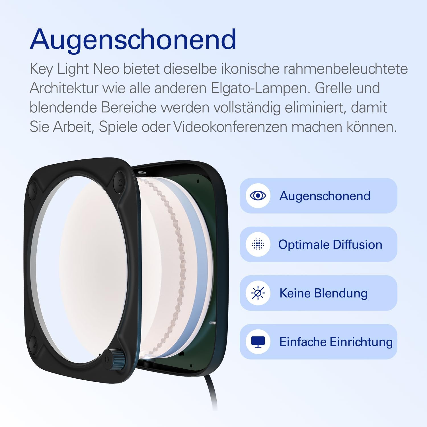 Detalle 2 de Elgato Key Light Neo 1000 Lumen