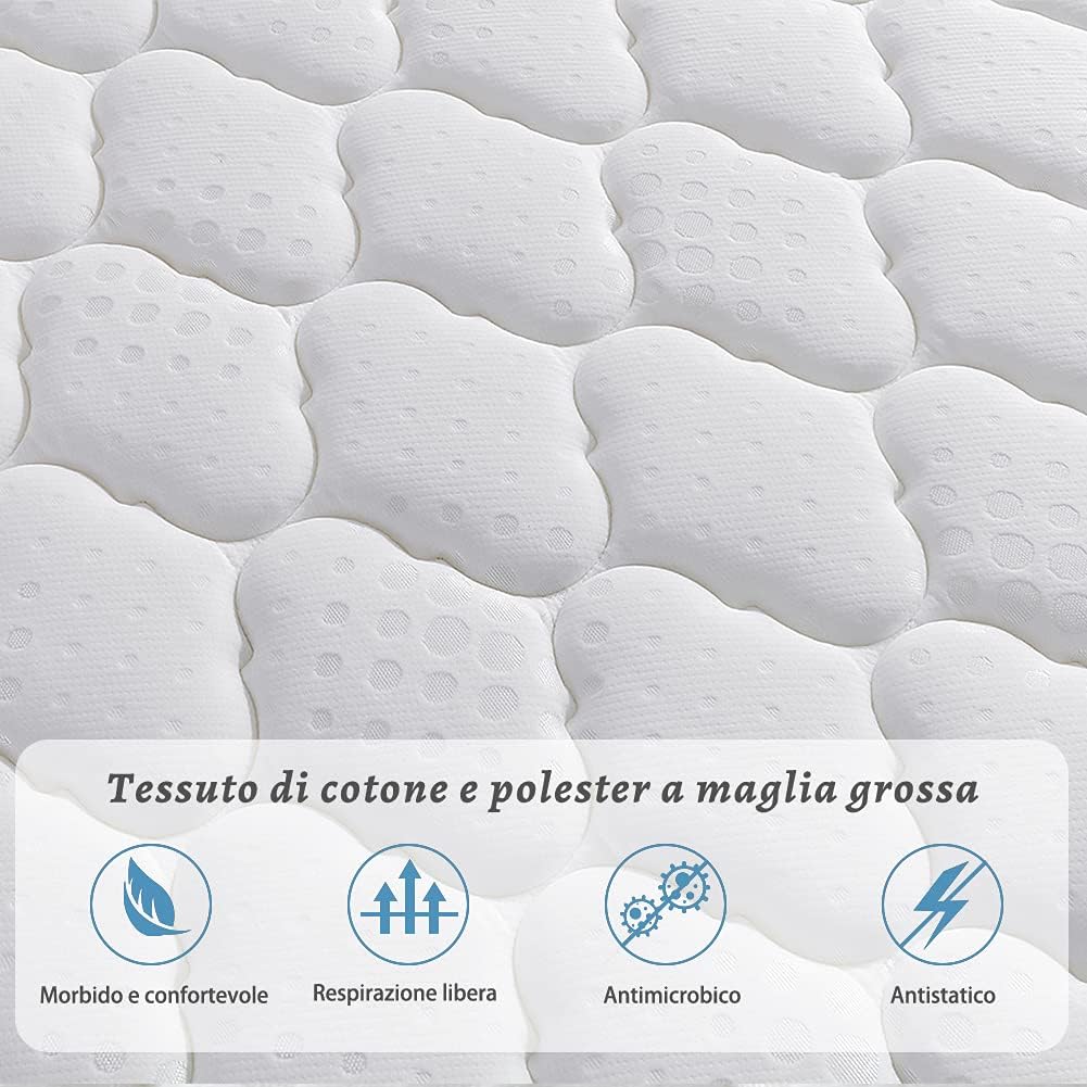 Thumbnail 3 de Vesgantti Materasso Una Piazza e Mezza 120x190 – Sistema Box Top con Molle Insacchettate e Memory Foam