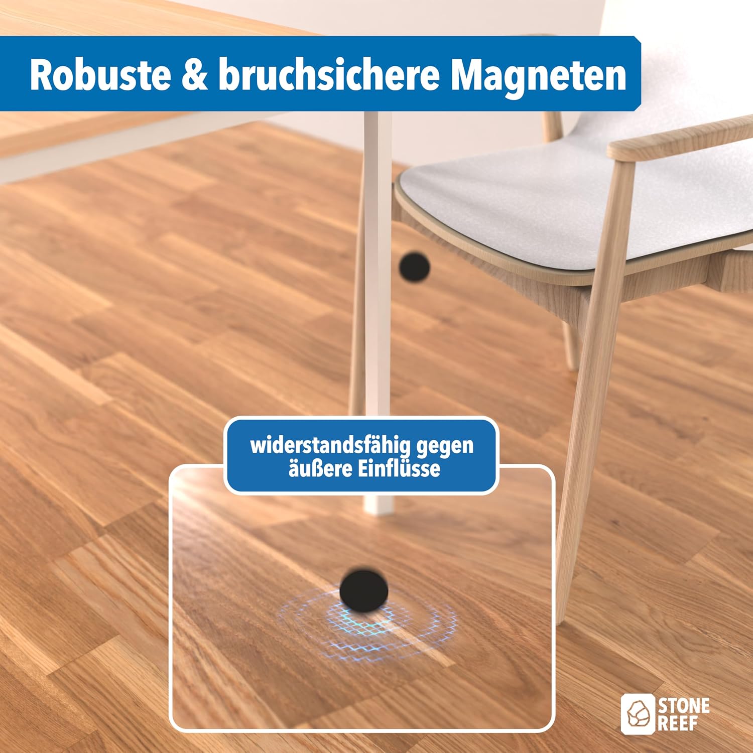Thumbnail 5 de Magnet Set Schwarz 65 Stück Keramik-Ferrit 17,6×4,9 mm