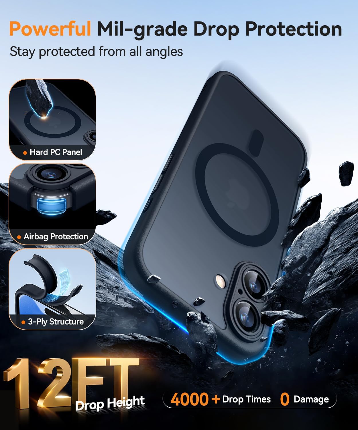Thumbnail 5 de CANSHN Magnetic iPhone 17 Case 6.3