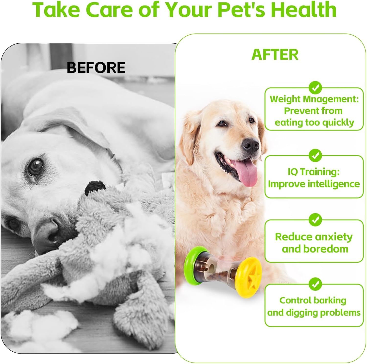Thumbnail 5 de AUSCAT Dog Treat Dispensing Toy 2PCS
