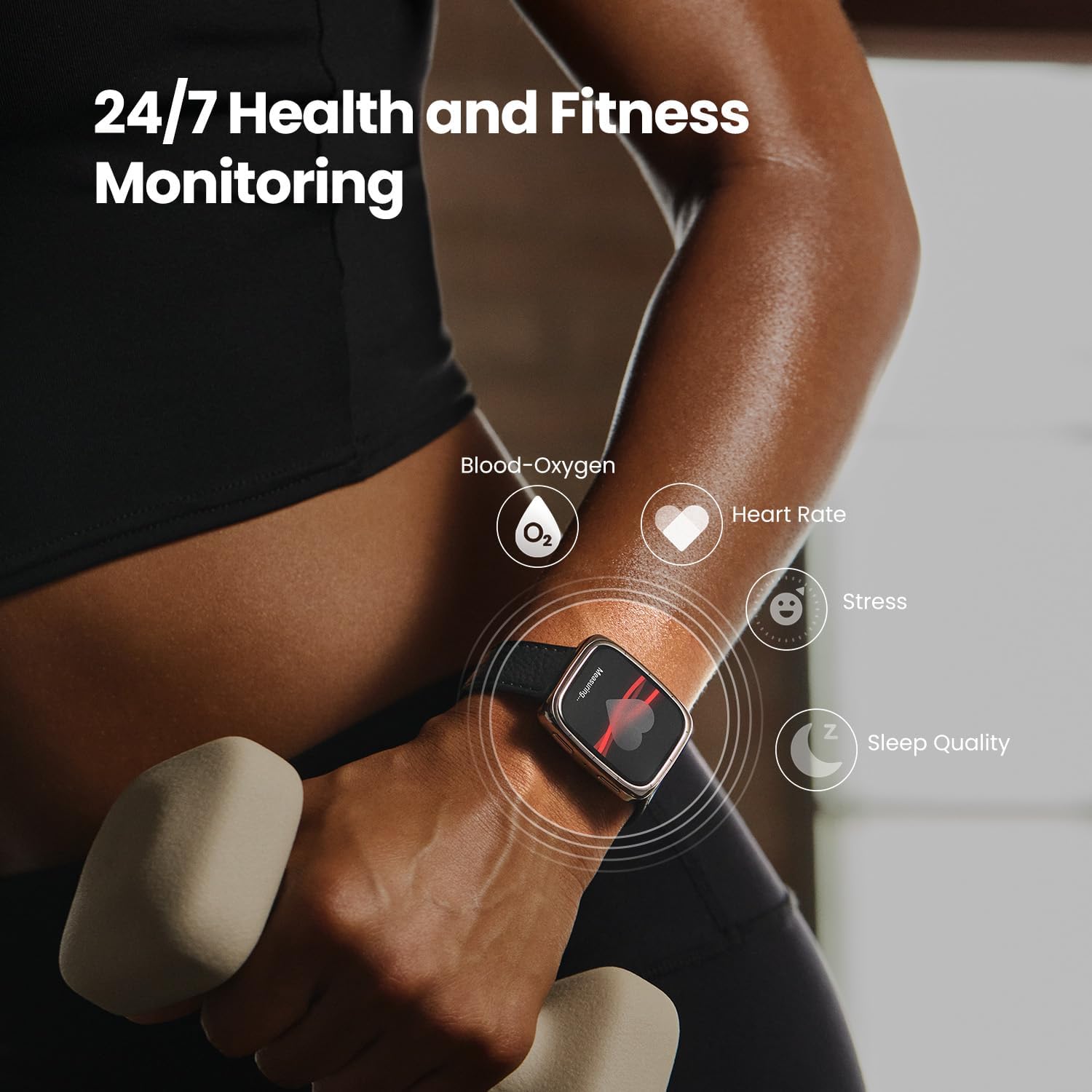 Detalle 2 de Amazfit Active 2 Premium Smart Watch (Square) with GPS, AMOLED & Sapphire Glass