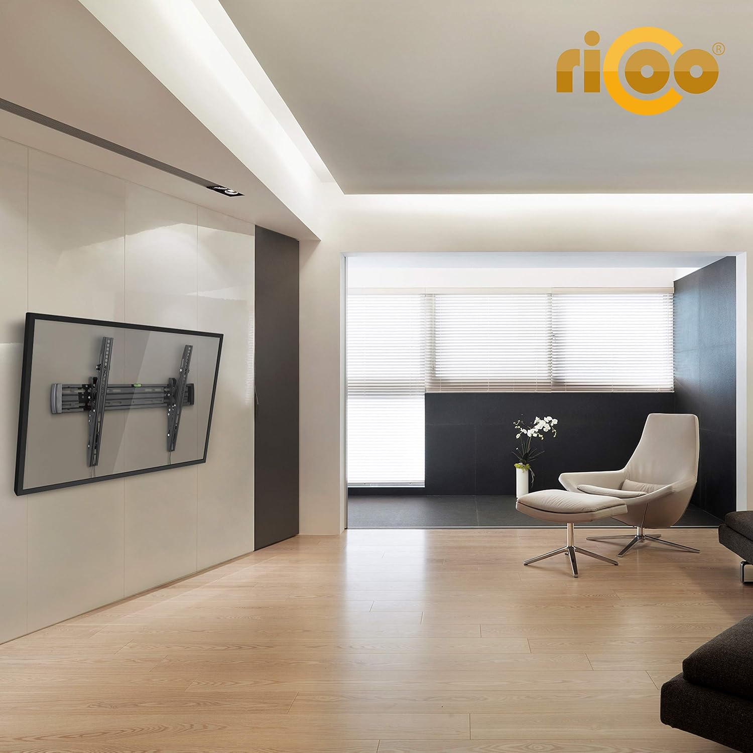 Thumbnail 3 de RICOO N4564 Soporte TV Pared Inclinable 37-70" 🔧