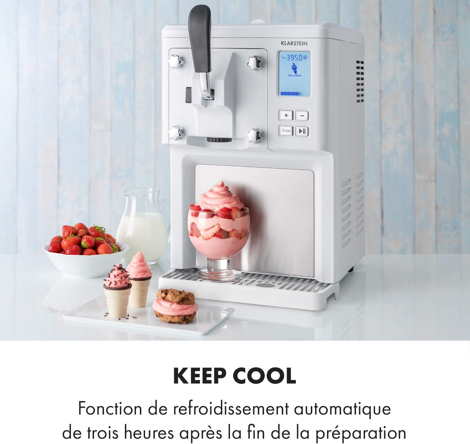 Thumbnail 5 de Klarstein Sweet Sundae sorbetière 1,5L