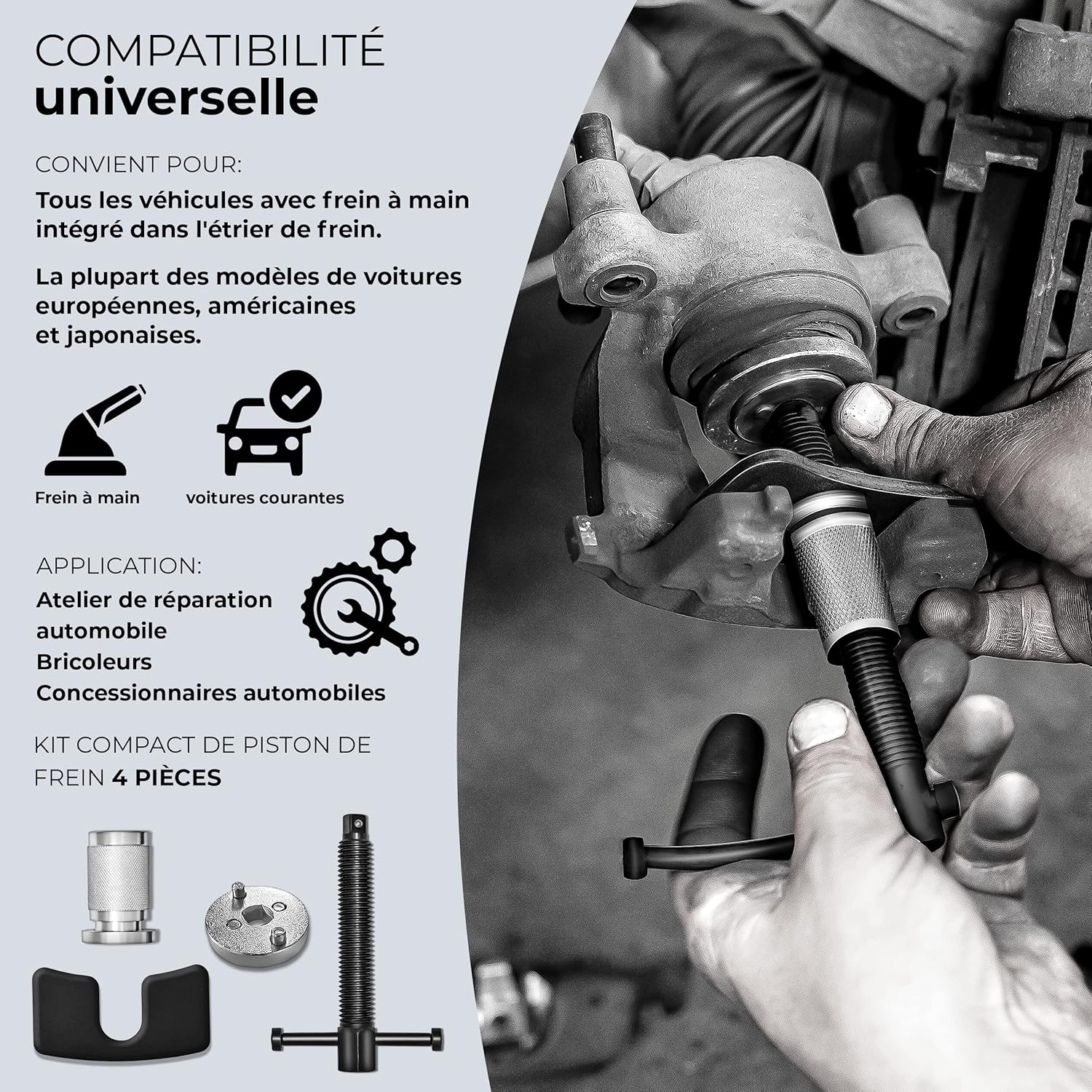 Thumbnail 4 de TRESKO Coffret repousse piston 3 pièces