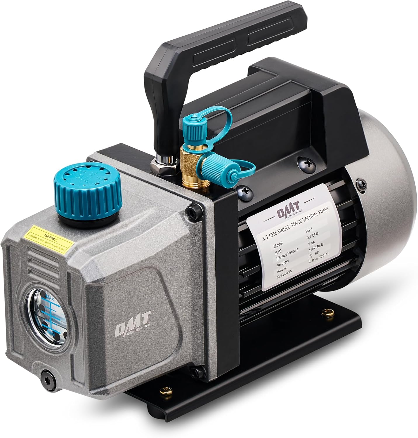 Thumbnail 5 de Orion Motor Tech Vacuum Pump: 4 CFM, 1/3 HP Single-Stage HVAC Pump Kit