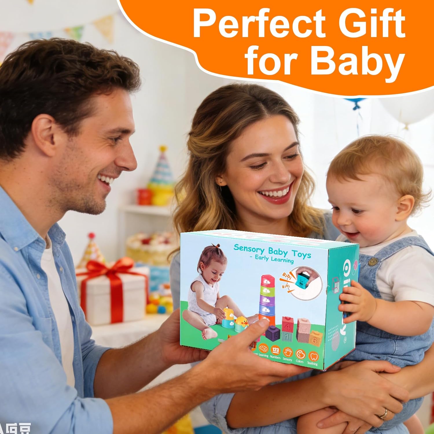 Thumbnail 5 de Montessori Sensory Stacking Cups 6-12-18