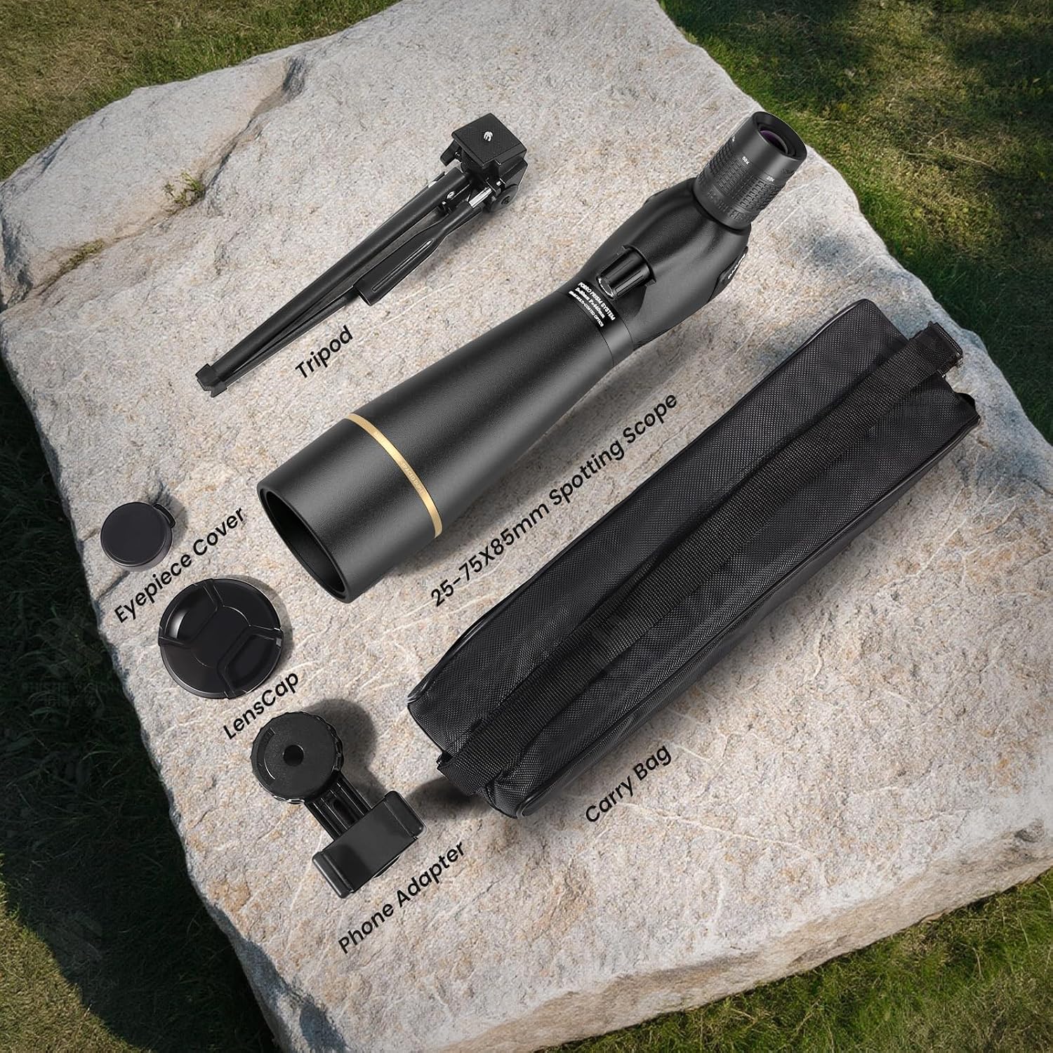 Thumbnail 5 de Spotting Scope 25-75x85 with Phone Adapter 🔭