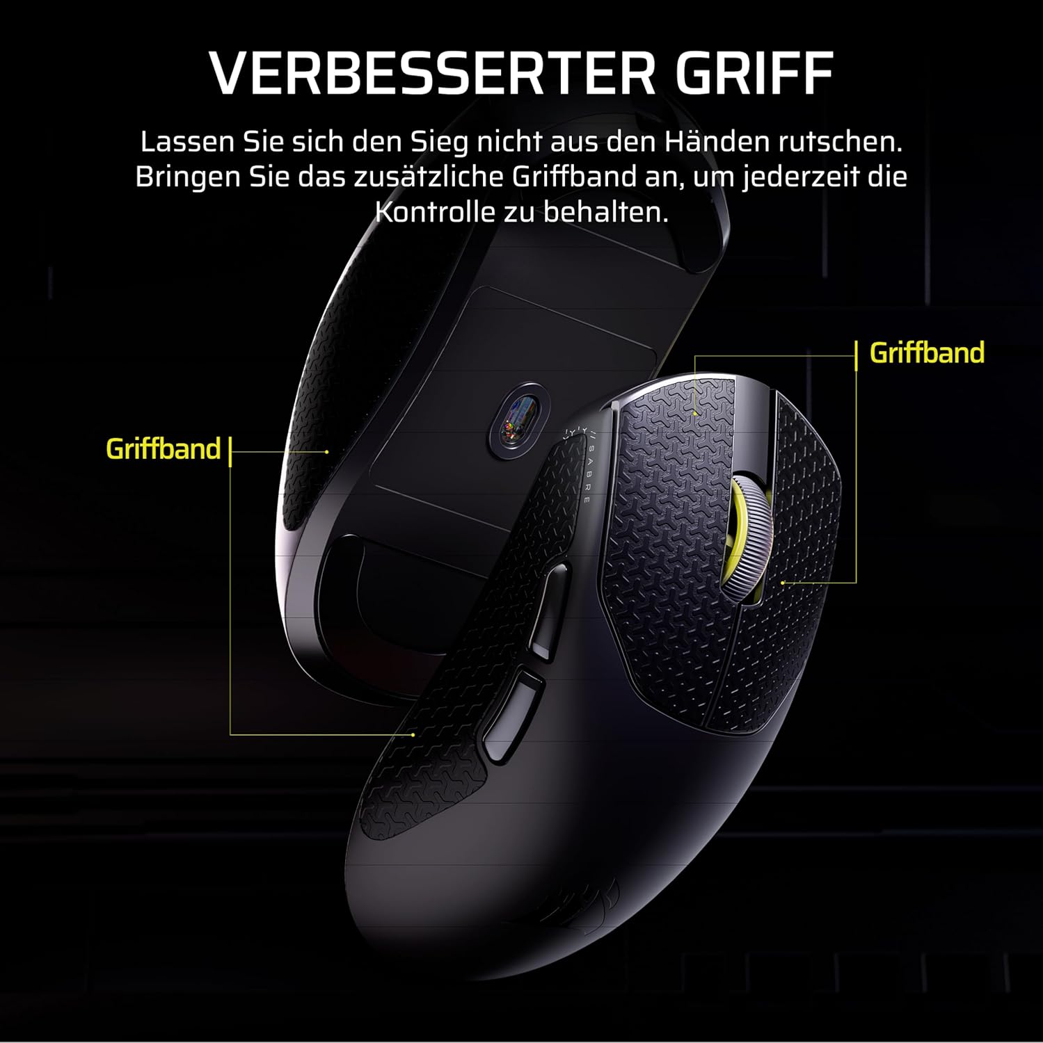 Thumbnail 6 de Corsair Sabre v2 PRO Ultralight Wireless Maus 36g