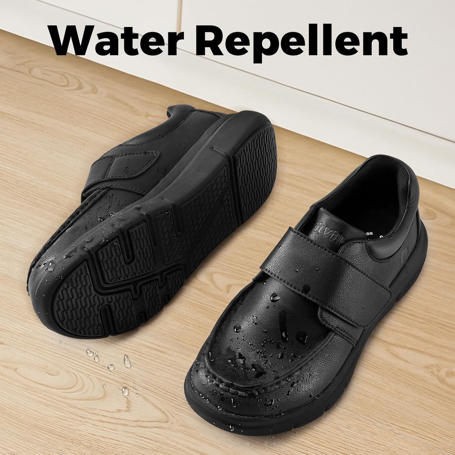 Thumbnail 4 de FitVille Chaussure Diabétique Homme Extra Large – Mocassins en Cuir, Large Pieds et PIEDS Enflés