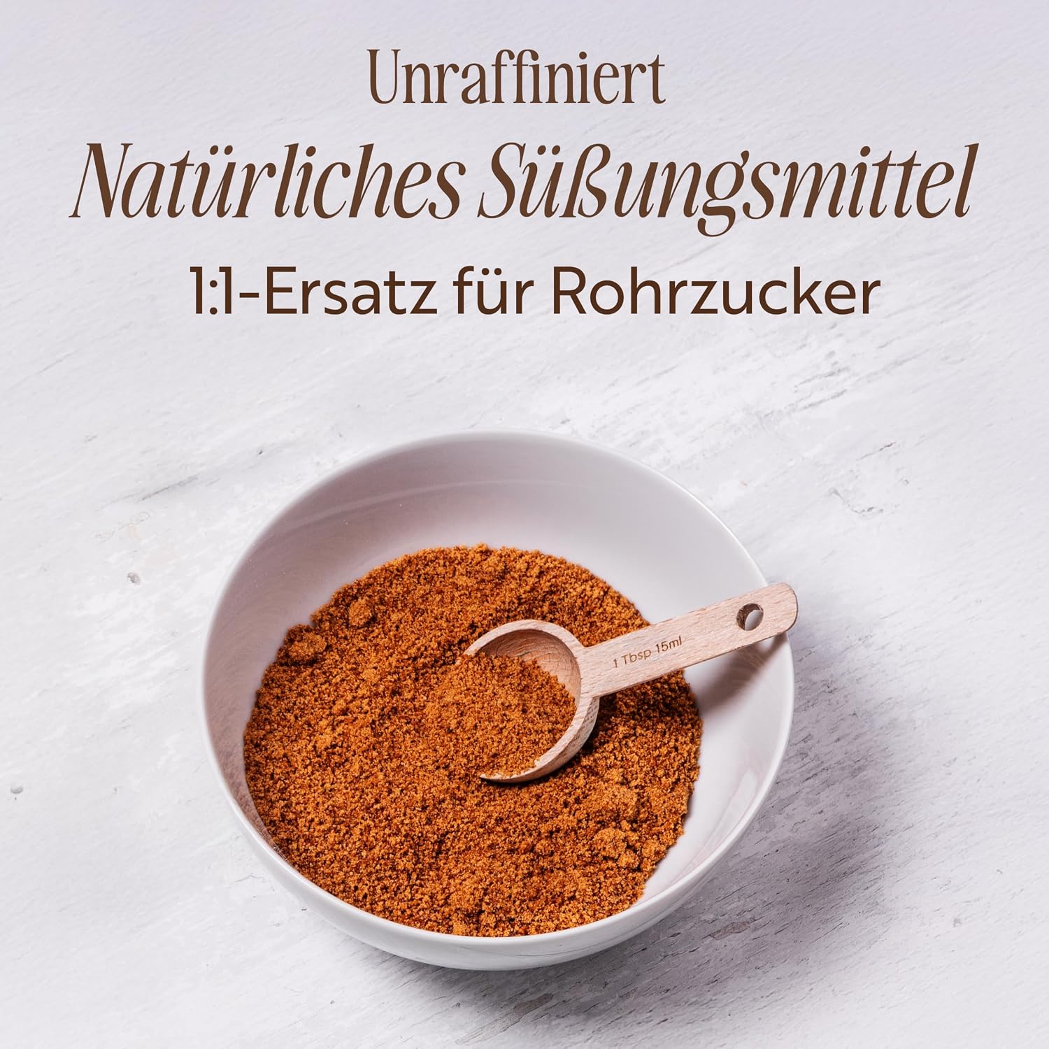 Detalle 2 de Sevenhills Wholefoods Bio Kokosblütenzucker 1 kg – unrraffiniert, 1:1-Zuckerersatz, Bio